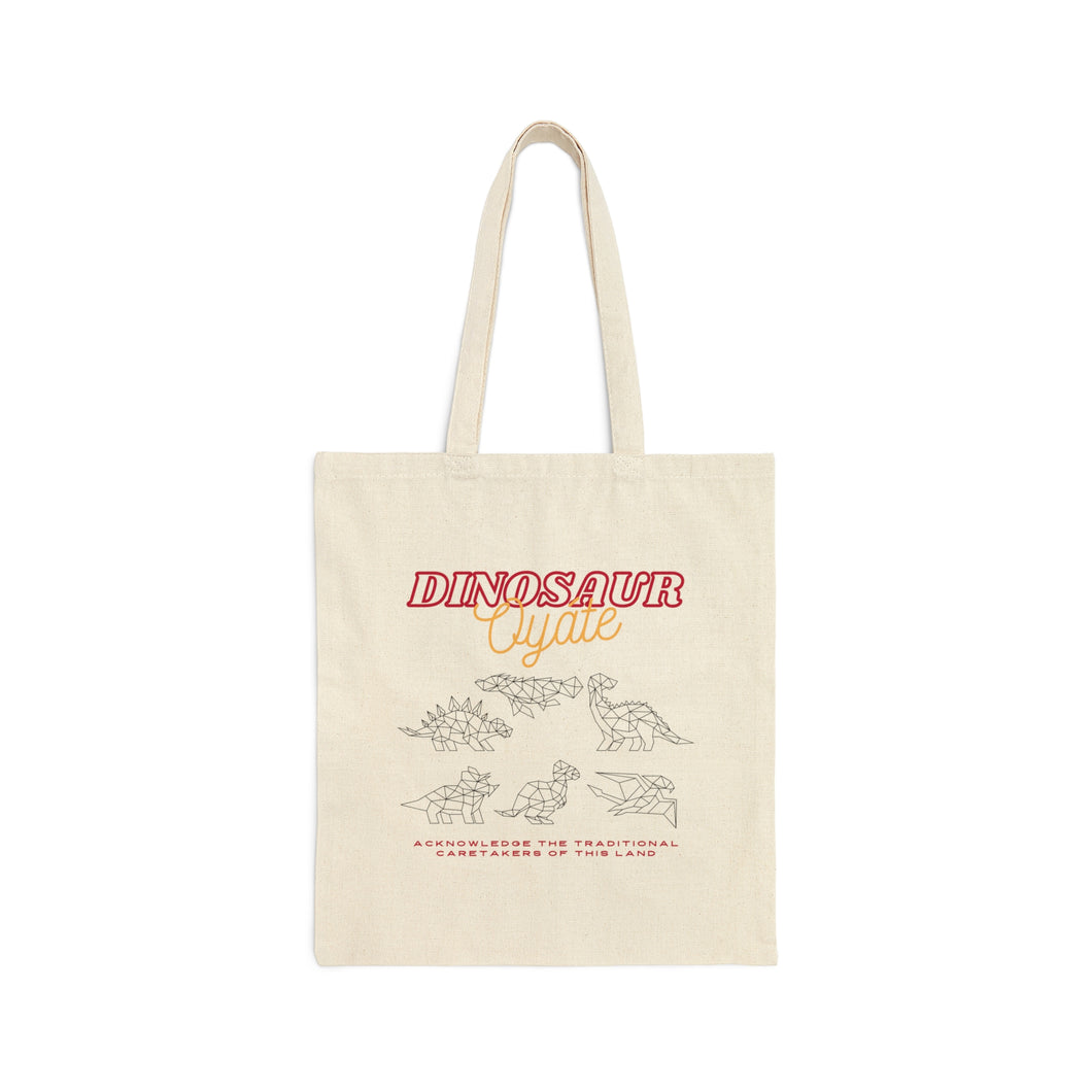 Multi Dinosaur Oyate - Canvas Tote Bag