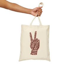 Load image into Gallery viewer, Wolakota + Values - Canvas Tote Bag
