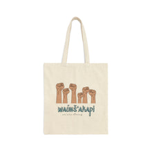 Load image into Gallery viewer, Wauns&#39;akapi | We Are Strong - Canvas Tote Bag
