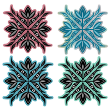Load image into Gallery viewer, Wanáȟča Tópa | Four Flowers  - Vinyl Sticker
