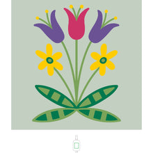 Load image into Gallery viewer, Ȟča Áye | It is Blooming - Embroidered Sling Bag
