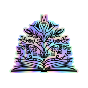 Wówapi Wičhóni | Book of Life - Holographic Sticker