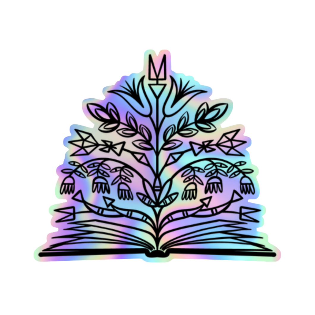 Wówapi Wičhóni | Book of Life - Holographic Sticker