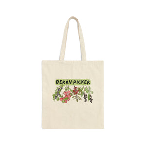 Berry Picker - Canvas Tote Bag