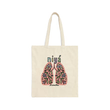 Load image into Gallery viewer, Niya | Breathe - Canvas Tote Bag
