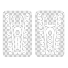 Load image into Gallery viewer, Baby on Board - Transparent Sticker
