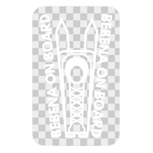 Load image into Gallery viewer, Baby on Board - Transparent Sticker
