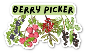 Berry Picker - Vinyl Sticker
