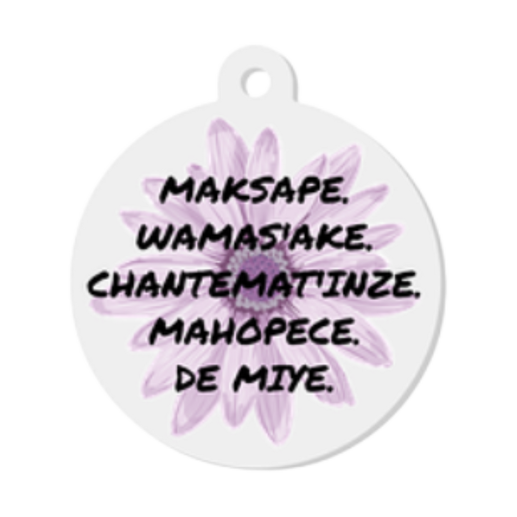 Dé Miyé / Lé Miyé | This is Me - Acrylic Keychain