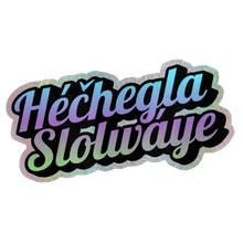 Load image into Gallery viewer, Héčhegna Sdodwáye / Héčhegla Slolwáye | That’s All I Know - Pixie Dust Sticker
