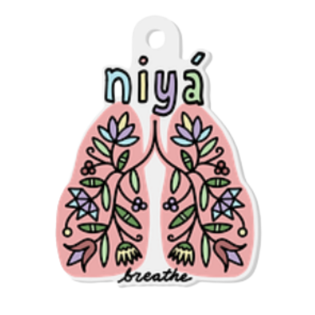 Niyá | Breathe - Acrylic Keychain