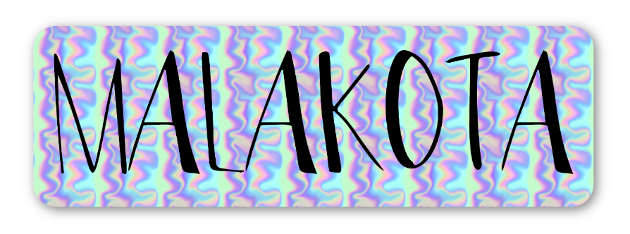 MaDakota/MaLakota | I am Dakota/Lakota - Holographic Sticker
