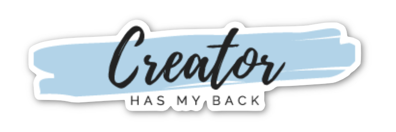 Creator Has My Back - Vinyl Sticker