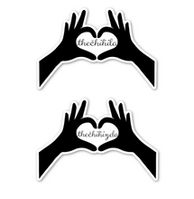 Load image into Gallery viewer, Thečhíȟila / Thečhíȟiŋda | I Love You - Vinyl Sticker
