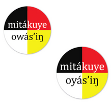 Load image into Gallery viewer, Mitákuye Oyás’iŋ/Owás&#39;iŋ | We Are All Related - Magnet
