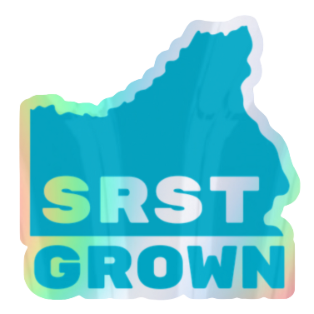 SRST Grown - Holographic Sticker