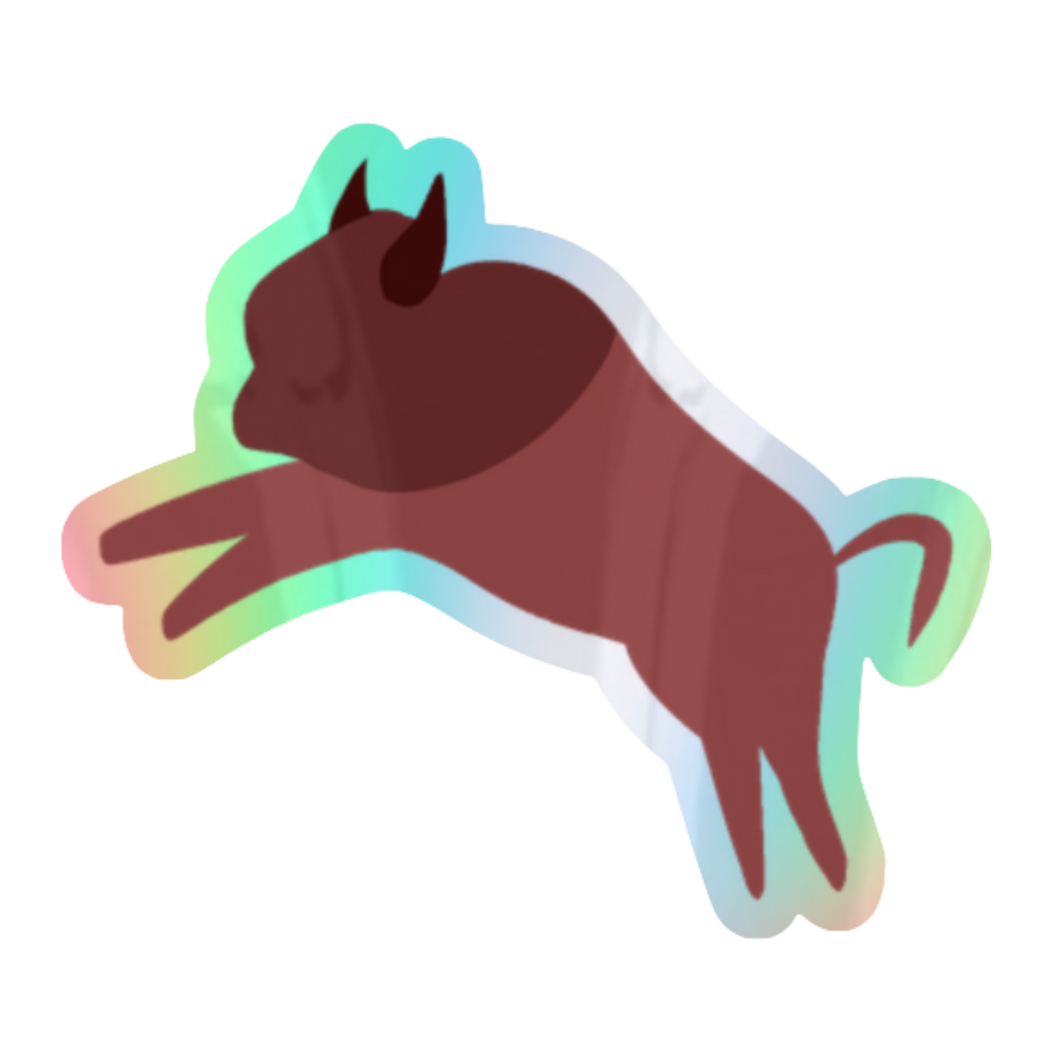 Tȟatȟáŋka | Buffalo Bull - Holographic Sticker