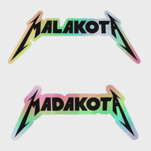 Load and play video in Gallery viewer, MadakotA/MalakotA ⚡︎ | I am Dakota/Lakota ⚡︎ - Holographic Sticker
