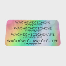 Load and play video in Gallery viewer, I Pray - Holographic Sticker
