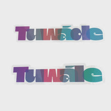 Load and play video in Gallery viewer, Tuwáde / Tuwále | Who’s This - Holographic Sticker
