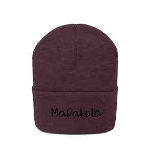 MaDakota | I am Dakota - Embroidered Knit Beanie