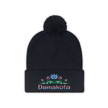 Load image into Gallery viewer, Damakota | I am Dakota - Embroidered Pom Pom Beanie
