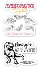 Load image into Gallery viewer, Dinosaur Oyáte - Vinyl Stickers
