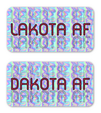Load image into Gallery viewer, Dakota / Lakota AF  - Holographic Sticker
