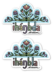 Iháŋbla / Iháŋbda | Dream - Vinyl Sticker
