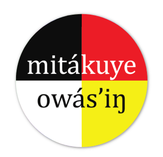 Mitakuye Owas'in | We Are All Related - Holographic Sticker